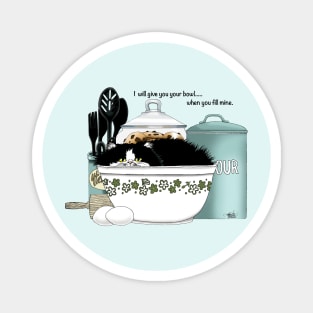 Pastry Kitchen Chef Kitty Magnet